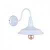 Argyll Industrial Wall Light Pure White