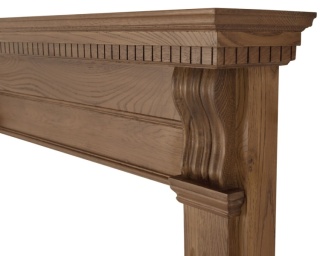 The Corbel Fire Surround Oak