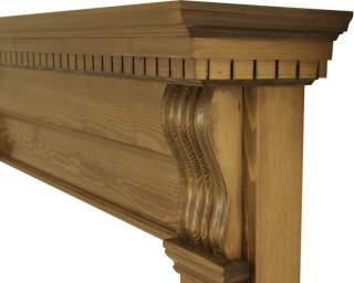 The Corbel Fire Surround - Pine