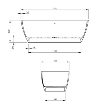 BC Designs Vive Bath