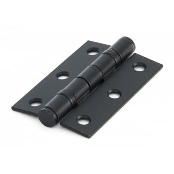 Black 3'' Ball Bearing Butt Hinge (Pair)