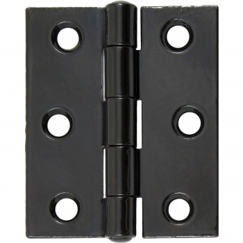 Black 3'' Butt Hinge (Pair)