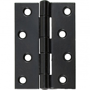 Black 4'' Butt Hinge (Pair)