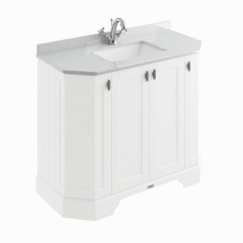 BC Designs Victrion 1000 Angled 4-Door Basin Unit