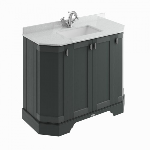 BC Designs Victrion 1000 Angled 4-Door Basin Unit