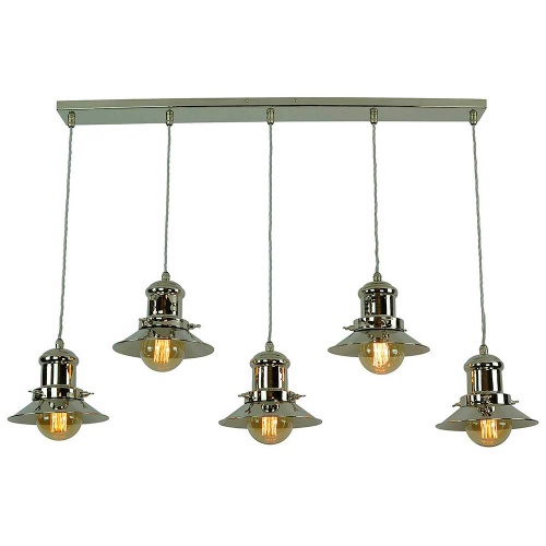 Edison Small 5 Light Pendant