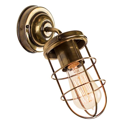 Limehouse Lighting Cellar Angled Wall Light