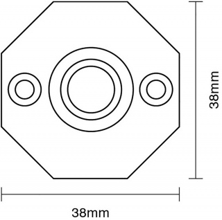 Octagonal Bell Push