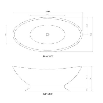 BC Designs Kurv Bath