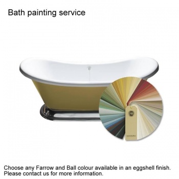 BC Designs Fordham Bath Painted 1500 + Feet Set 1