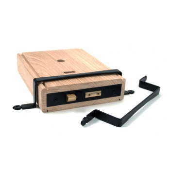 Black Oak Box Lock