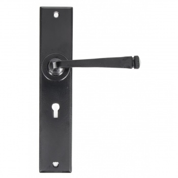 Black Large Avon Lever Lock Set