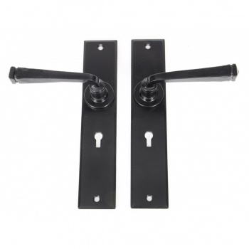 Black Large Avon Lever Lock Set