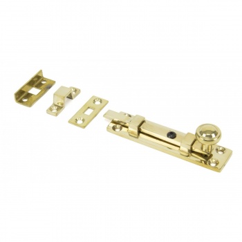 Polished Brass 4'' Universal Knob Bolt