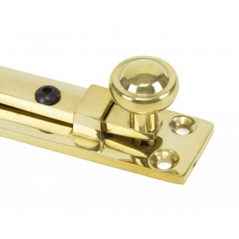 Polished Brass 4'' Universal Knob Bolt