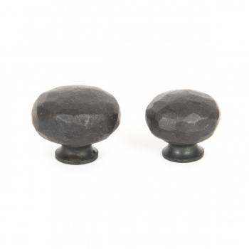 Beeswax Hammered Knobs - Small