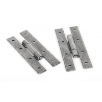 Pewter 3 1/4'' H Hinge (Pair)