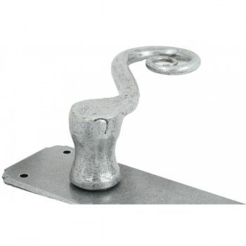 Pewter Monkeytail Lever Latch Set