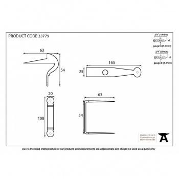 Pewter Latch Set