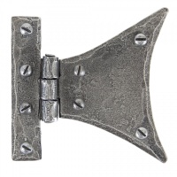 Pewter 3 1/4'' Half Butterfly Hinge (Pair)