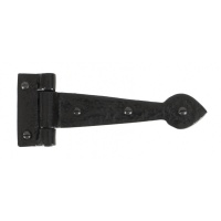 Black Antique 6'' T Hinge (Pair)