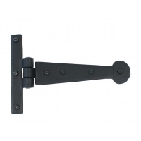 Black 6'' T Hinge (Pair)