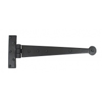 Black 12'' T Hinge (Pair)