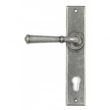 Pewter Regency Lever Espag. Lock Set