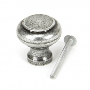 Pewter Regency Cupboard Knob - Small