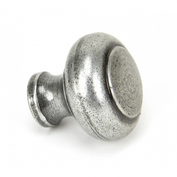 Pewter Regency Cupboard Knob - Large