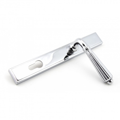 Polished Chrome Hinton Slimline Lever Espag. Lock Set