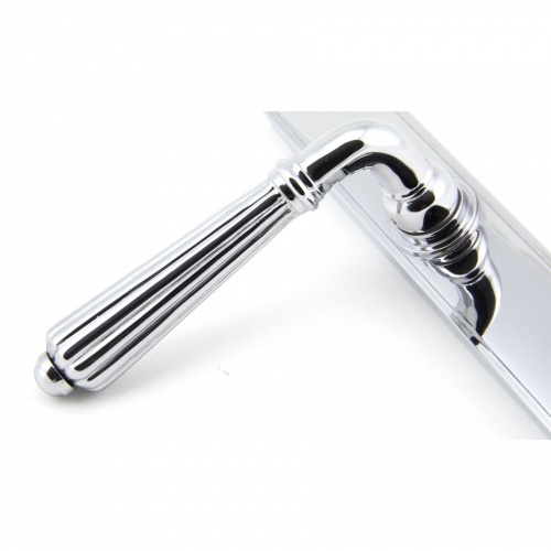 Polished Chrome Hinton Slimline Lever Espag. Lock Set