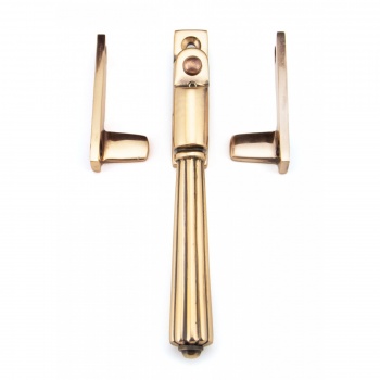 Polished Bronze Night-Vent Locking Hinton Fastener