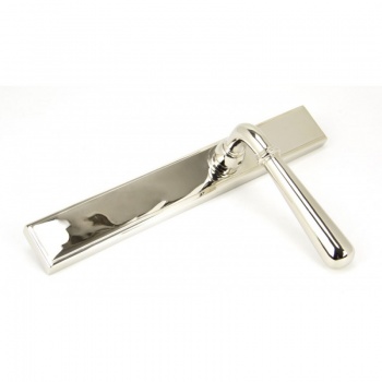 Polished Nickel Newbury Slimline Lever Latch Set