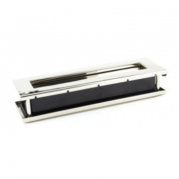 Polished Nickel Traditional Letterbox