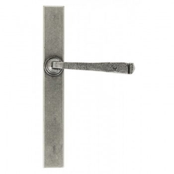 Pewter Avon Slimline Lever Latch Set