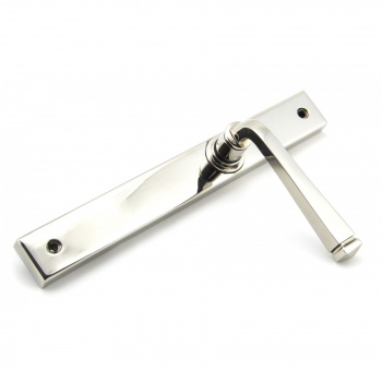 Polished Nickel Avon Slimline Lever Latch Set