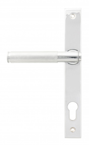 Polished Chrome Brompton Slimline Lever Espag. Lock Set