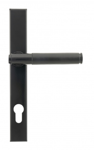 Black Brompton Slimline Lever Espag. Lock Set