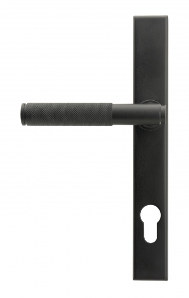 Matt Black Brompton Slimline Lever Espag. Lock Set