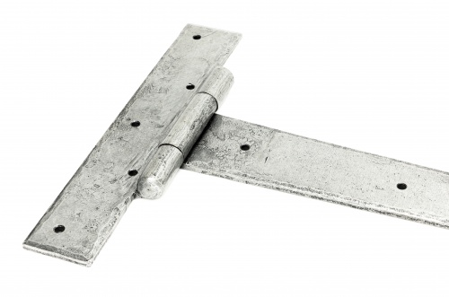 Pewter 36'' Barn Door T Hinge (pair)