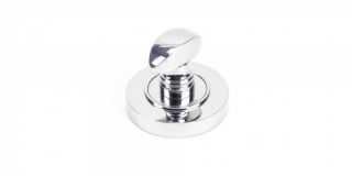 Polished Chrome Round Thumbturn Set (Plain)