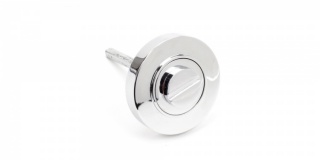 Polished Chrome Round Thumbturn Set (Plain)