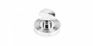 Polished Chrome Round Thumbturn Set (Beehive)