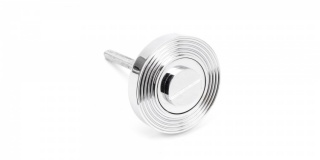 Polished Chrome Round Thumbturn Set (Beehive)