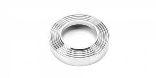 Polished Chrome Round Thumbturn Set (Beehive)