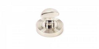 Polished Nickel Round Thumbturn Set (Beehive)