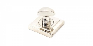 Polished Nickel Round Thumbturn Set (Square)