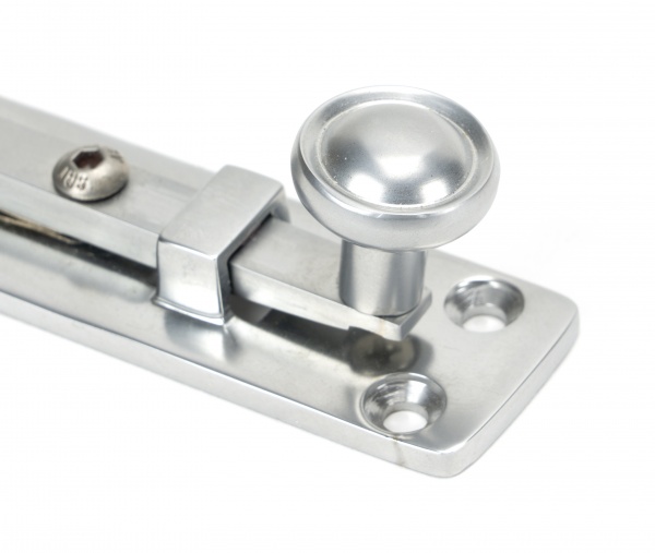 Satin Chrome 4'' Universal Bolt