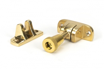 Polished Brass Brompton Brighton Fastener (Radiused)